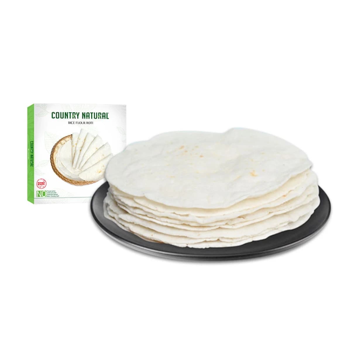 Deep Rice Roti Ingredients Country Natural Rice Flour Roti -10pcs